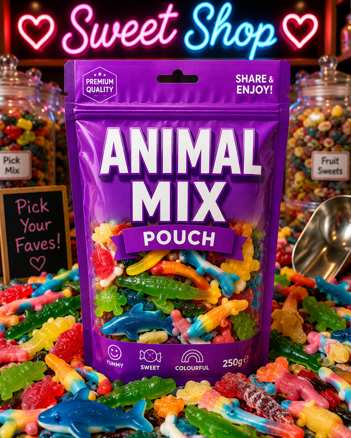 Animal mix pouch