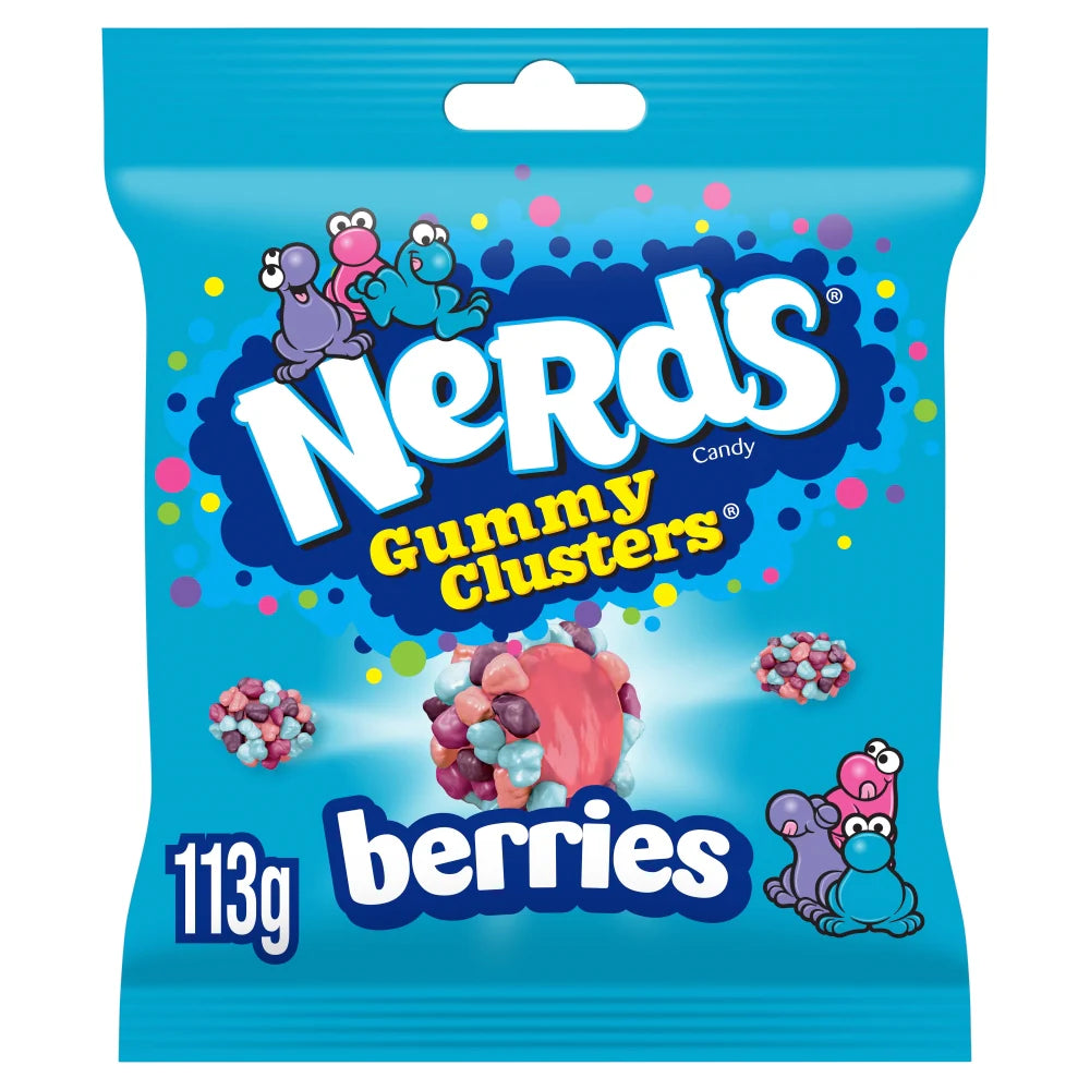 Nerds gummy clusters berries
