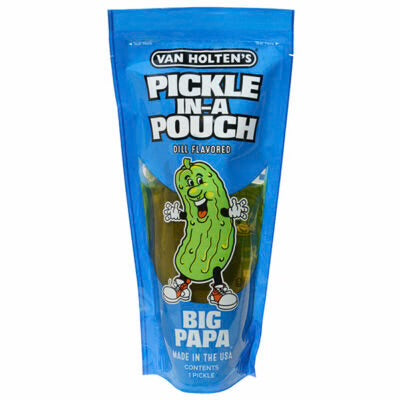 Pickle in a pouch big papa