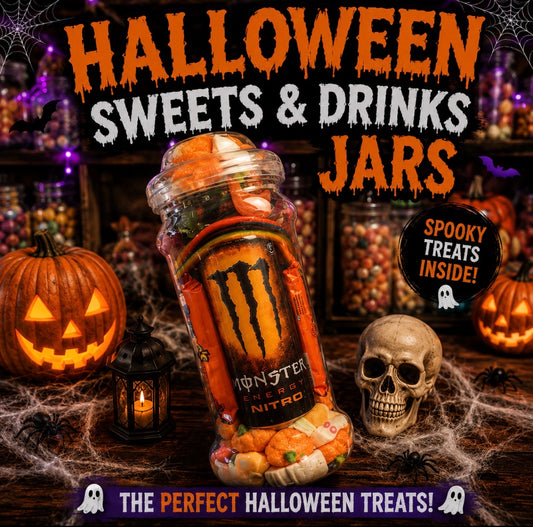 Halloween drink & sweet jar