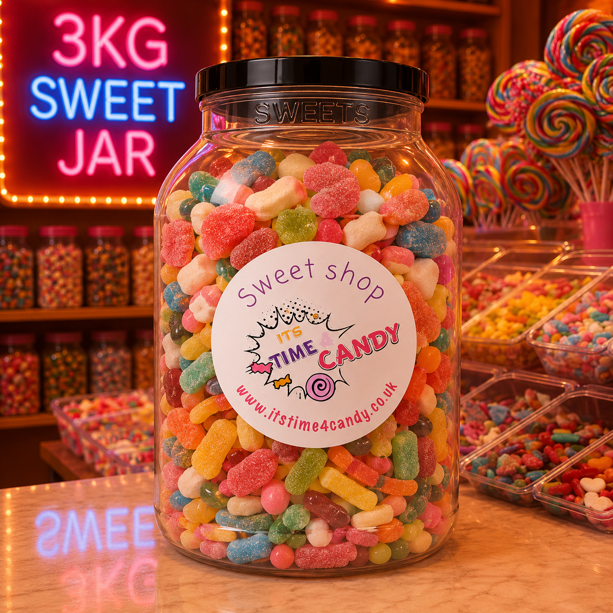 3kg sweet jar