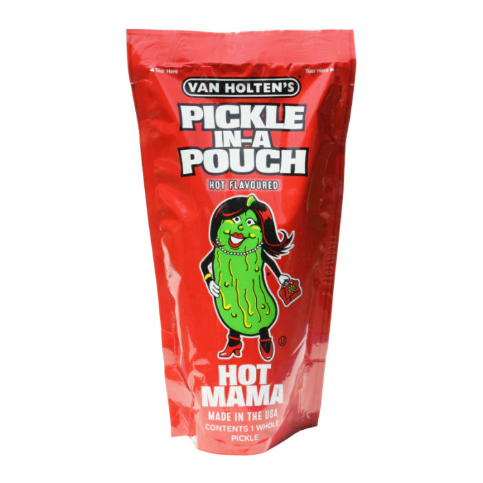 Pickle in a pouch hot mama