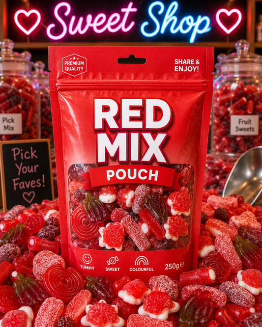 Red mix pouch