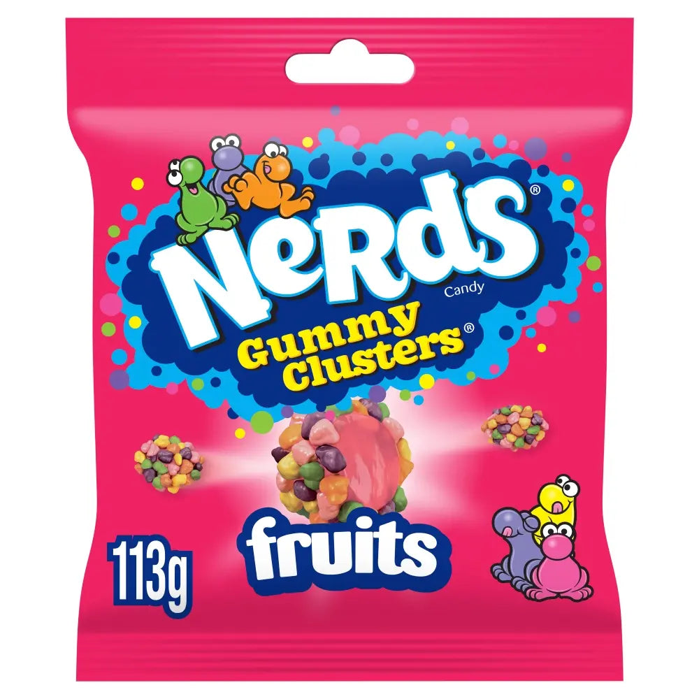 Nerds gummy clusters rainbow