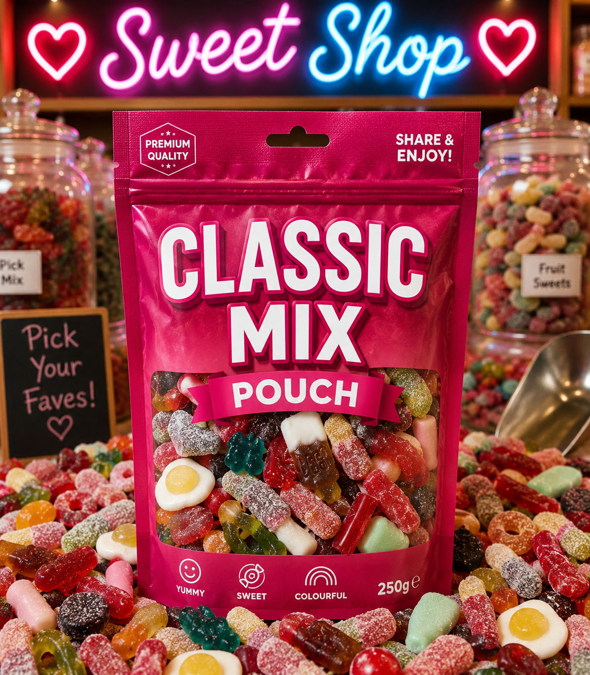 Classic mix pouch