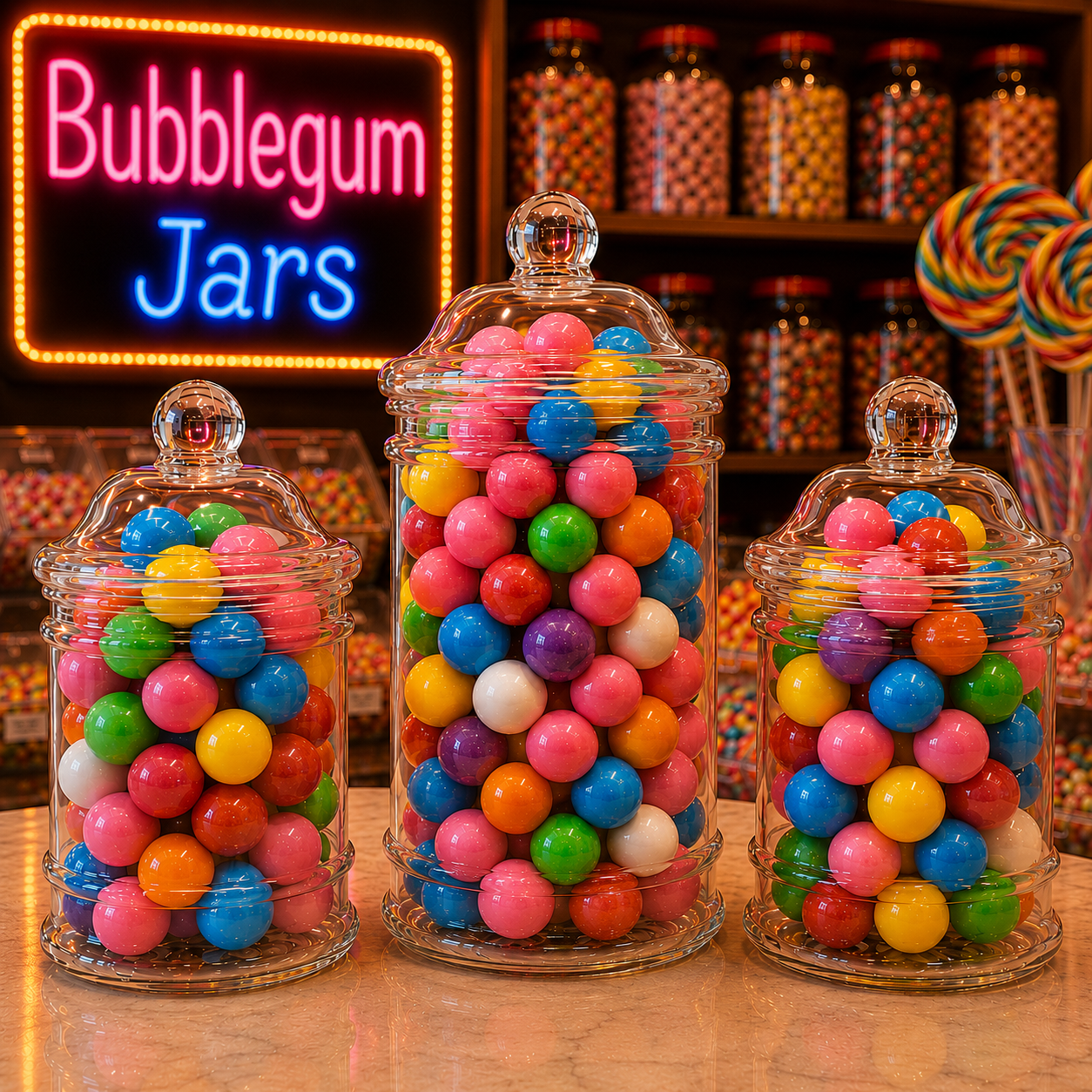 Bubblegum jar