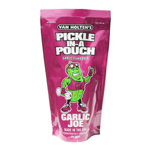 Pickle in a pouch garlic joe