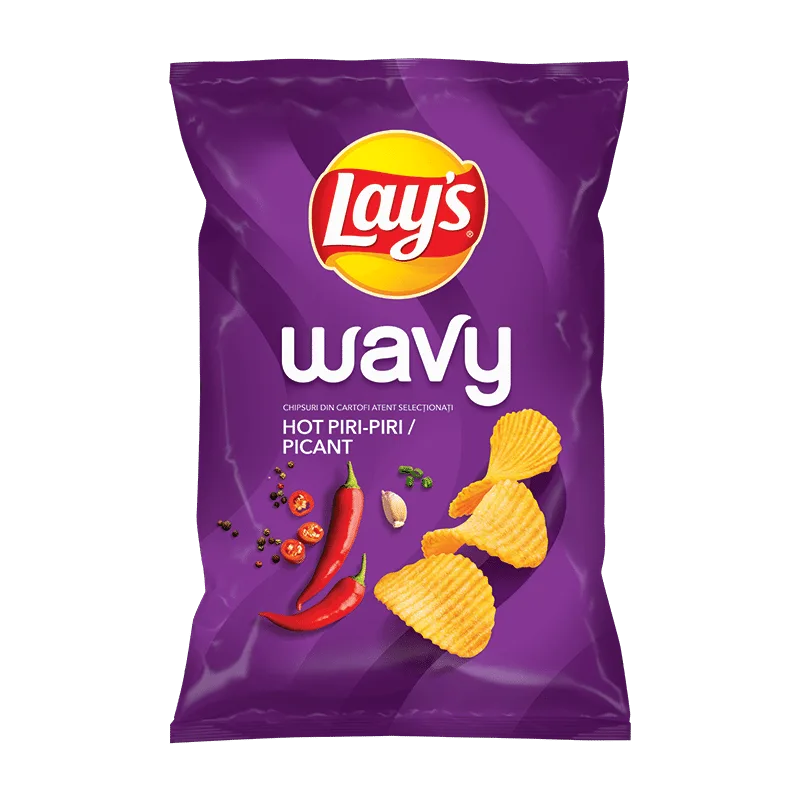 Lays wavy hot peri peri