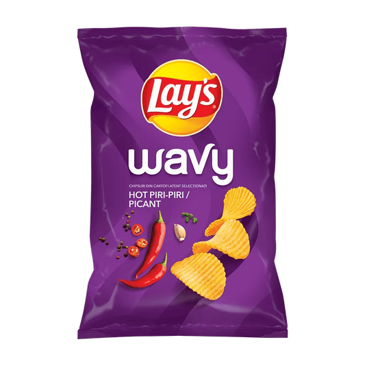 Lays wavy hot peri peri